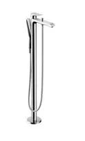 Vonios maišytuvas Hansgrohe Metris New, grindinis, chromas, 31471000