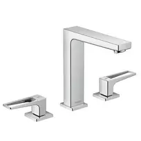 Vonios kriauklės maišytuvas Hansgrohe Metropol, su Push-Open nutekėjimu, įmontuojamas, chromas, 74515000 NEW