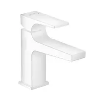 Hansgrohe Metropol praustuvo maišytuvas su Push-Open išele, matinė balta, 32500700