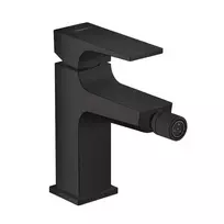 Bidė maišytuvas Hansgrohe Metropol su Push-Open vožtuvu, matinė juoda, 32520670