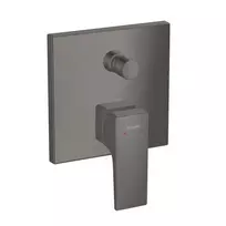 Vonios maišytuvas Hansgrohe Metropol, įmontuojamas su saugos moduliu, matinė juoda, 32546340