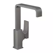 Vonios kambario praustuvo maišytuvas Hansgrohe Metropol su Push-Open nutekėjimu, matinė juoda chromo danga, 32511340 NEW