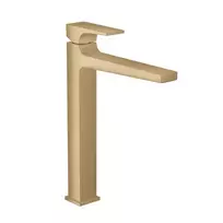 Vonios kambario praustuvo maišytuvas Hansgrohe Metropol, su Push-Open nutekėjimu, pakeltas matinė bronza, 32512140