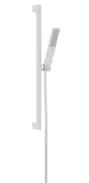 Dušo komplektas Hansgrohe Pulsify E, stovas ir dušo žarna, EcoSmart, matinė balta, 24370700 NEW