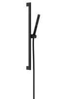 Dušo komplektas Hansgrohe Pulsify S, stovas ir žarna, EcoSmart+, matinė juoda, 24383670