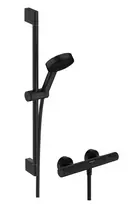 Dušo komplektas Hansgrohe Pulsify Select S su termostatu, 3 režimai, matinė juoda, 24272670