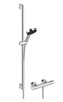 Dušo komplektas Hansgrohe Pulsify Select S, su termostatu, 3 režimai, EcoSmart, chromas, 24261000 NEW