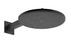 Dušo galvutė Hansgrohe Raindance Alive S, diametras 30 cm, 2 režimai, EcoSmart, matinė juoda chromo danga, 24541340