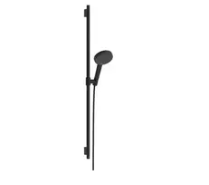 Hansgrohe Raindance Alive Select S dušo komplektas, 3 režimai, matinė juoda, 24603670