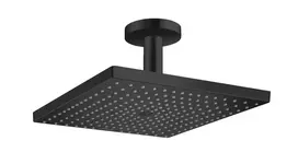 Dušo galva Hansgrohe Raindance E, 30x30 cm, EcoSmart, pakabinama, matinė juoda, 26251670