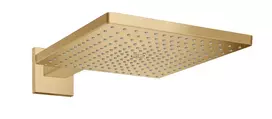 Dušo galva Hansgrohe Raindance E, 30x30 cm, EcoSmart, sieninė matinė bronza, 26239140