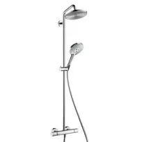 Dušo sistema Hansgrohe Raindance S, su termostatu, 3 režimai, chromas, 27116000 NEW