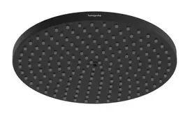 Dušo galva Hansgrohe Raindance S, skersmuo 24 cm, EcoSmart, matinė juoda, 27624670 NEW