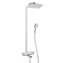 Hansgrohe Raindance Select dušo sistema su termostatu, 3 režimai, chromas, 27113000