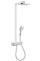 Hansgrohe Raindance Select E dušo sistema su termostatu, 2 režimai, chromas, 27282000