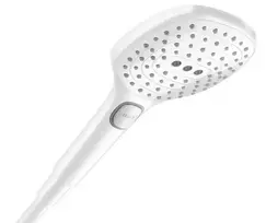 Dušo galvutė Hansgrohe Raindance Select E, 3 režimai, EcoSmart, matinė balta, 28728700 NEW