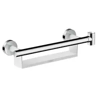 Hansgrohe Raindance Select S vonios rankena su Porter dušo laikikliu ir lentynėle, chromas, 26328400