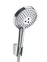 Dušo komplektas Hansgrohe Raindance Select S 120 3jet P su laikikliu ir dušo žarna 1,25 m, chromas, 27669000