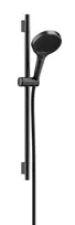 Dušo komplektas Hansgrohe Rainfinity, 3 režimai, matinė juoda, 28745340