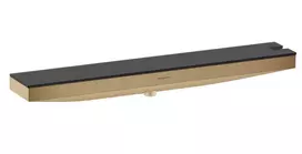 Hansgrohe Rainfinity dušo išvadas su laikikliu ir lentynėle, matinė bronza, 26858140