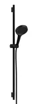 Dušo komplektas Hansgrohe Rainfinity, 3 režimai, EcoSmart, matinė juoda, 28744670
