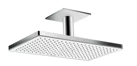 Dušo galvutė Hansgrohe Rainmaker Select 460, laikiklis 10 cm, balta/chromas, 24002400