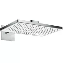 Dušo galva Hansgrohe Rainmaker Select 460, 2 režimai, laikiklis 46 cm, balta/chromas, 24005400