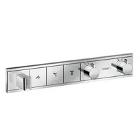 Dušo maišytuvas Hansgrohe RainSelect su termostatu, įleidžiamas, chromas, 15356000