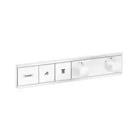Dušo maišytuvas Hansgrohe RainSelect, su 2 funkcijomis, matinė balta, 15380700 NEW
