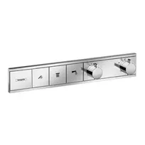 Dušo maišytuvas Hansgrohe RainSelect įmontuojamas su termostatu, 3 vartotojams, chromas, 15381000