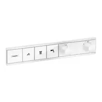 Dušo maišytuvas Hansgrohe RainSelect su termostatu, matinė balta, 15381700