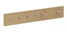 Vonios / dušo maišytuvas Hansgrohe RainSelect su termostatu, įmontuojamas matinė bronza, 15381140