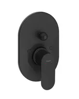 Vonios maišytuvas Hansgrohe Rebris S įmontuojamas matinis juodas, 72449670