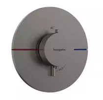 Hansgrohe ShowerSelect Comfort įmontuojamas dušo maišytuvas su termostatu, matinė juoda chromo 15559340