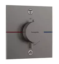 Dušo maišytuvas Hansgrohe ShowerSelect Comfort įmontuojamas su termostatu matinė juoda chromas 15572340 NEW