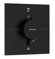 Dušo maišytuvas Hansgrohe ShowerSelect Comfort, įmontuojamas, su termostatu, matinė juoda, 15572670