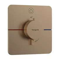 Dušo maišytuvas Hansgrohe ShowerSelect Comfort su termostatu, įmontuojamas, matinė bronza, 15581140