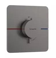 Dušo maišytuvas Hansgrohe ShowerSelect Comfort įmontuojamas su termostatu, matinė juoda, 15588340
