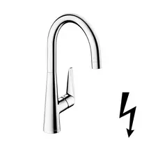 Virtuvės kranas Hansgrohe Talis M51, žemo slėgio, chromas, 72812000 NEW
