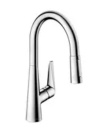 Virtuvės kriauklės maišytuvas Hansgrohe Talis M51, ištraukiamas prausyklis, chromas, 72817000