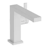 Vonios kambario praustuvo maišytuvas Hansgrohe Tecturis E, CoolStart, EcoSmart, matinė balta, 73021700