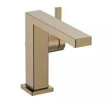Vonios kambario praustuvo maišytuvas Hansgrohe Tecturis E su pop-up vožtuvu, CoolStart, EcoSmart, matinė bronza, 73023140