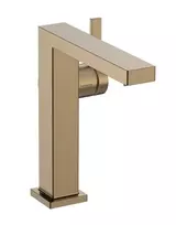 Vonios kambario praustuvo maišytuvas Hansgrohe Tecturis E su Push-Open vožtuvu, CoolStart, EcoSmart, matinė bronza, 73040140
