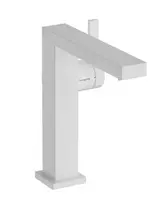 Voniai skirtas praustuvo maišytuvas Hansgrohe Tecturis E su Push-Open vožtuvu, CoolStart, EcoSmart, matinė balta, 73042700