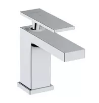 Vonios kambario praustuvo maišytuvas Hansgrohe Tecturis E su PopUp vožtuvu, CoolStart, EcoSmart, chromas, 73004000