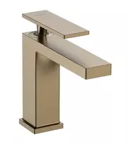 Vonios kambario praustuvės maišytuvas Hansgrohe Tecturis E su PopUp vožtuvu, CoolStart, EcoSmart, matinė bronza, 73018140