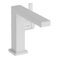 Vonios kambario praustuvo maišytuvas Hansgrohe Tecturis E su PopUp vožtuvu, matinė balta, 73023700