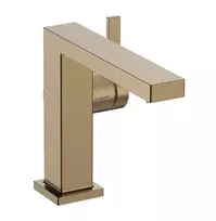 Vonios kambario praustuvo maišytuvas Hansgrohe Tecturis E su Push-Open ventiliu, CoolStart, EcoSmart, matinė bronza, 73024140