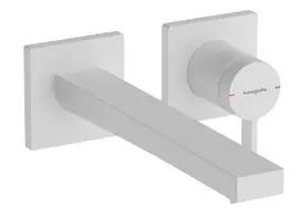 Hansgrohe Tecturis E vonios kriauklės maišytuvas, įmontuojamas, su PopUp vožtuvu, 2 angų montavimui, EcoSmart, matinė balta, 73051700 NEW