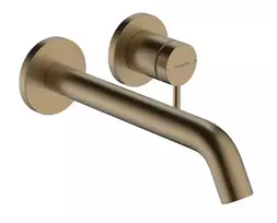 Hansgrohe Tecturis S vonios kriauklės maišytuvas įmontuojamas su PopUp vožtuvu EcoSmart matinė bronza 73351140